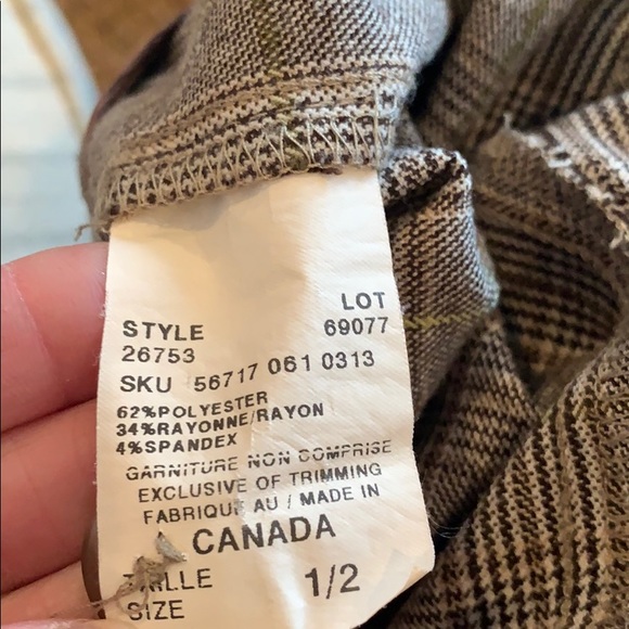 Sexy vest and pants Le Chateau size 1/2 - Picture 8 of 8